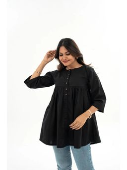 Putchi - Ebony Yoke Feeding Peplum Top