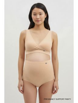 Putchi - Nylon Blend Pregnancy-Support Underwear - Beige