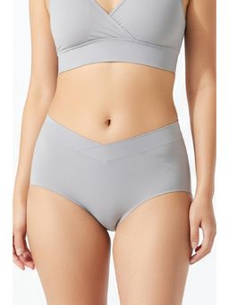 Putchi - Nylon Blend V-Cross-Hipster-Panty - Grey