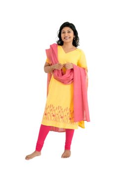 Putchi - Manjal Feeding Kurta Chudidar and Dupatta