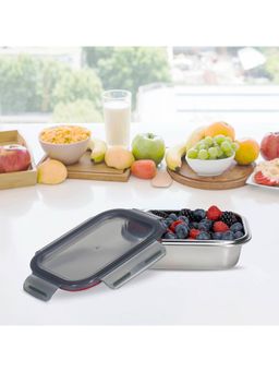 Peggy Oliver - Everyday 550Ml Rectangle Stainless Steel Container with Lid