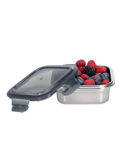 Peggy Oliver - Everyday 300Ml Square Stainless Steel Container with Lid