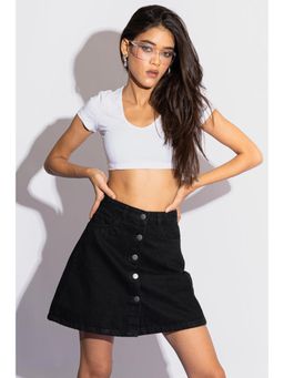 FREAKINS - Black Mini Skirt