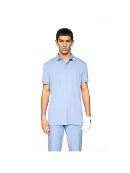J.Lindeberg - KV Blue Washed Golf Polo T-Shirt