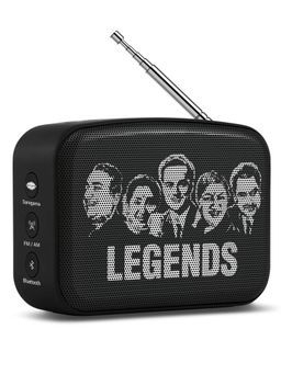 Saregama - Carvaan Mini 2.0- Music player with Bluetooth/ FM/AM/AUX (Moonlight Black)