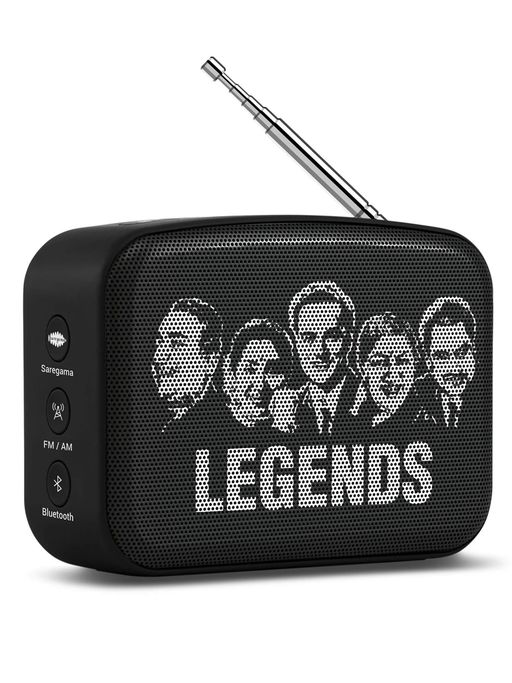 Saregama Carvaan Mini 2.0- Music player with Bluetooth/ FM/AM/AUX (Moonlight Black)