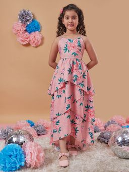 PSPeaches - Peach long Dresses For Girls