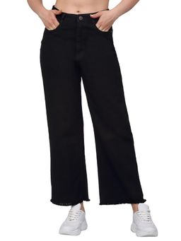 Cantabil - Women Black Solid Stretchable Jeans