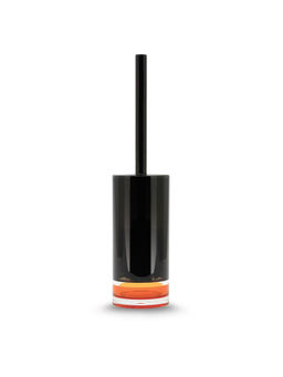 Freelance - Acrylic Toilet Brush & Holder Bathroom Cleaner Orange