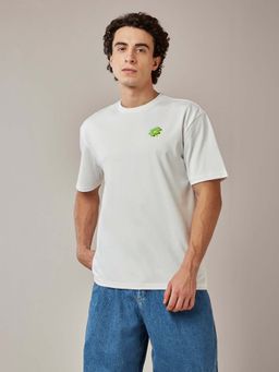 LOTTO - White Melt Crew T-Shirt for Men