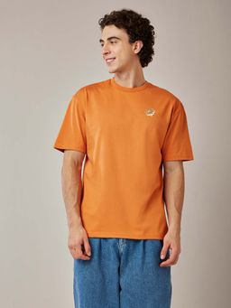 LOTTO - Orange Hot Sauce Crew T-Shirt for Men
