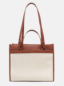 Kazo - Stella Off-White Tote Bag (M)