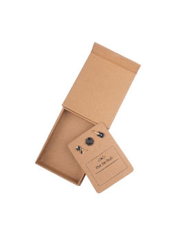 The Tie Hub - 3 Piece Black Lapel Pin Combo