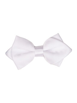 The Tie Hub - Opulent White Bow Tie