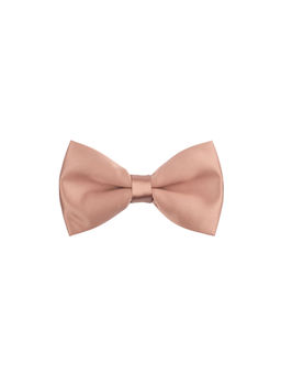 The Tie Hub - Pink Microfiber Classic Bow Tie