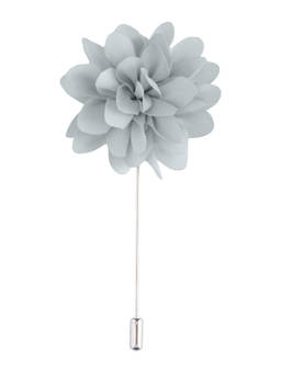 The Tie Hub - Off White Dahlia Flower Lapel Pin