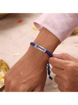 Mia by Tanishq - 925 Sterling Silver United Spirit Rakhi