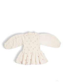 KOALA KIDZ - Girls Conversational Printed Round Neck A-Line Dress