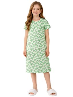 TotzTouch - Stylish Printed Cotton Night Dress