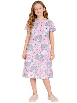 TotzTouch - Stylish Printed Cotton Night Dress