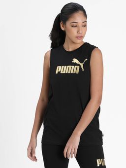 Puma - Essentials+ Cut-off Metallic Women's Tank Top