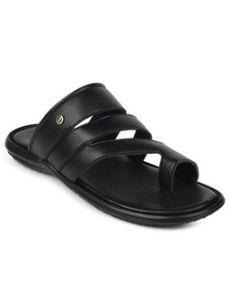 LIBERTY - Healers Aol-12 Black Casual Sandal for Men