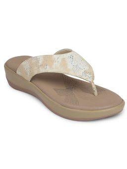 LIBERTY - Healers Jjl-12 Golden Casual Sandal for Women
