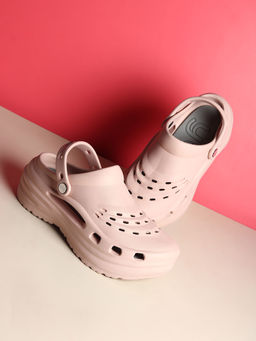 Yoho - Jumbo Clogs for Women Pink