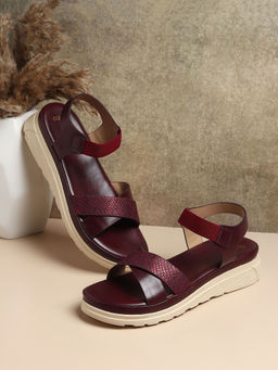 Yoho - Sdl 110 Sandals for Women Maroon