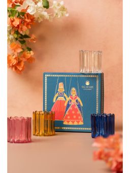 SG Home - Colorburst Festive Decor Gift Box (Pack of 4)