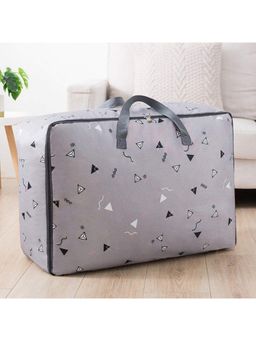 House of Quirk - Grey Fabric Extra Large Oversized Handy Laundry Storage Bag