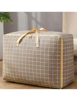 House of Quirk - Khaki Fabric Extra Large Oversized Handy Laundry Storage Bag