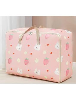 House of Quirk - Pink Fabric Extra Large Oversized Handy Laundry Storage Bag