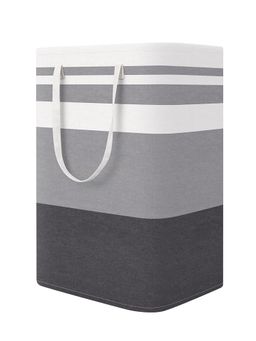 House of Quirk - Grey Collapsible Large Laundry Basket - 75L