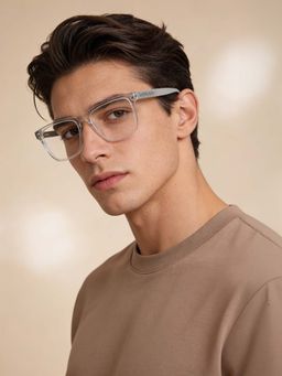 Guess - Eyewear For Men With Shiny Crystal Acetate Frame - (53)