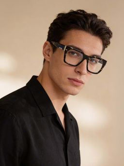 Guess - Men Green Acetate Square Eyewear Frame GU5018853098FR (53)