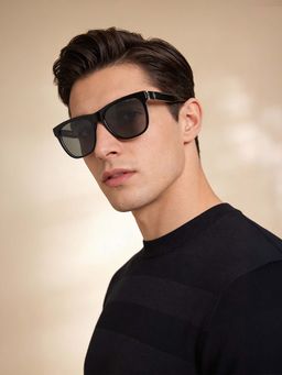 Guess - 100% Uv Protected Polarized Square Sunglasses (GUS000755401RSG) (54)