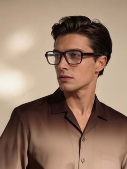 IDEE - Rectangle ID1706C4FR Brown Medium Eyeglass Frames