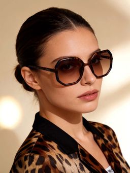 IDEE - S2907 C2 57 Brown Lens Sunglasses for Women (57)