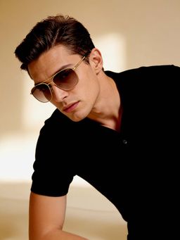 IDEE - IDS2728RC2PSG - UV Protected Polarized and Gradient Sunglasses for Men (57)