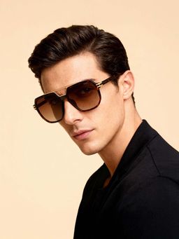 IDEE - IDS2985C5PSG - UV Protected Polarized and Gradient Sunglasses for Men (56)