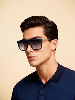 IDEE - Grey Square 100% Uv Protected Sunglasses For Men Size 62