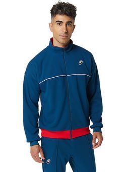 ASICS - Men Blue Classic Knit Jacket