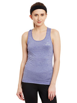 Alcis - Women Purple Self-designed Tank Top