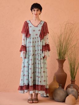 Taro India - Wildflower Ruffles Dress