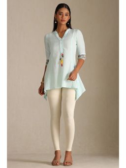 Soch - Cream Cotton Solid Churidar