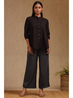 Soch - Womens Grey Solid Palazzo