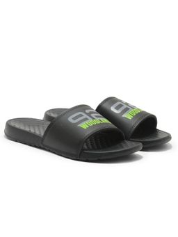 WOODLAND - Men's Black Sliders