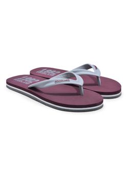 WOODLAND - Men's Maroon Flipflops