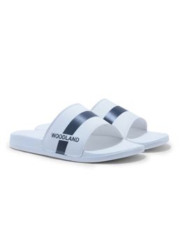 WOODLAND - Men's White Sliders